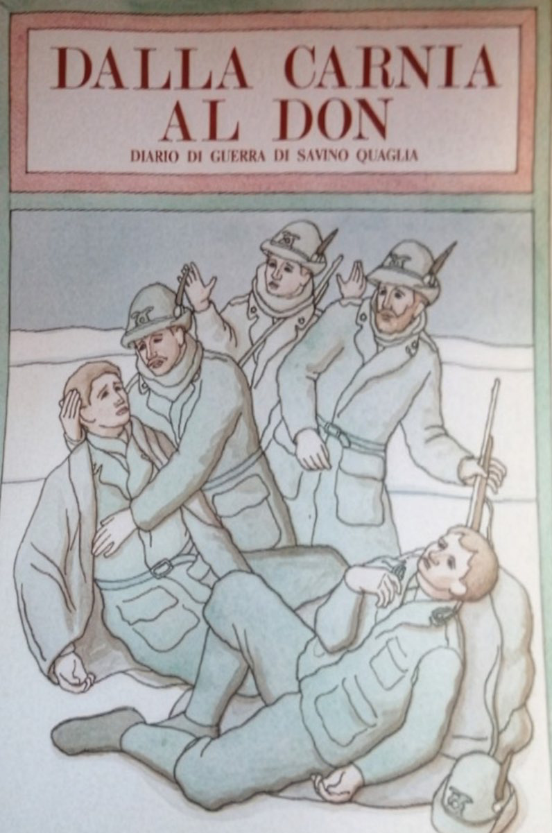 Copertina Dalla Carnia al Don di Savino Quaglia curato da L. Romano e C. Gobbo
